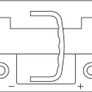 12v 53ah EXIDE Premium EA530 car battery Image 5