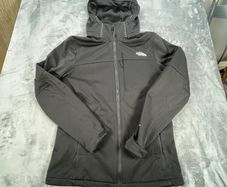 Genuine The North Face WindWall Hooded Jacket - Removable Hood - Black Sz S Men