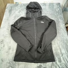 Genuine The North Face WindWall Hooded Jacket - Removable Hood - Black Sz S Men
