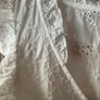 top Bnwt Stradivarius white broderie Anglaise size large summer top Image 4