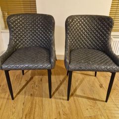 Dining chairs x2