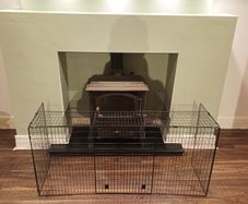 Large Fire Guard for babies/nursery