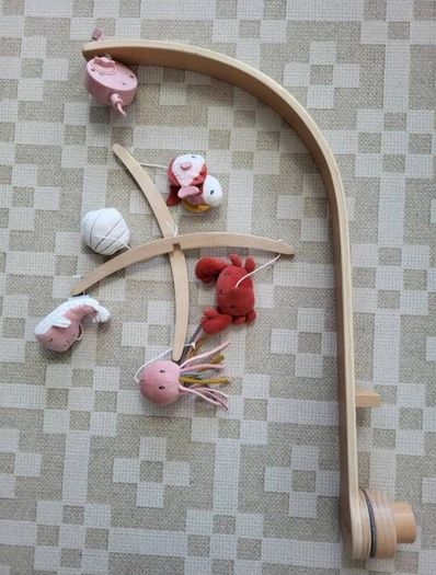 Wooden Music Baby Mobile