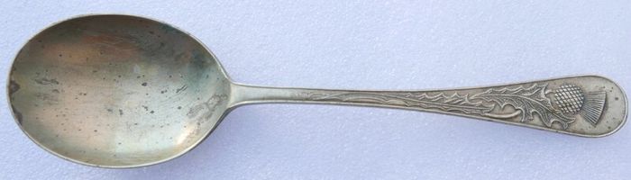 Vintage Scottish Silver Plated Spoon