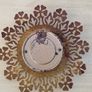 Vintage Brass Scandinavian Barometer Image 3