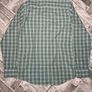 Tommy Hilfiger 80's 2 Ply Mens Green Check Long Sleeve Shirt Size Small Image 3