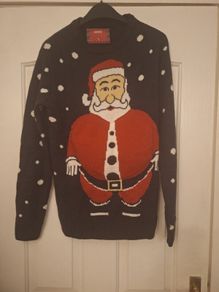 Jumper/Santa Claus Sweater with Fat Belly