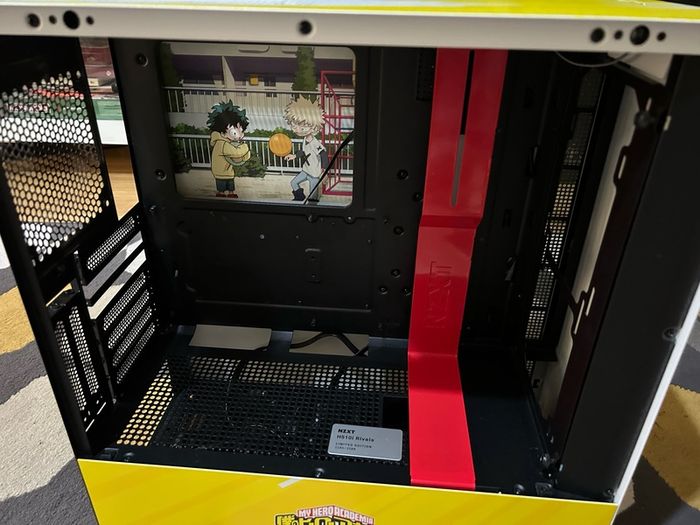pc case with fans and cooler