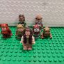 Lego Star Wars Minifigure 10236 Ewok Figures Ewoks Rebel Fighter and Rare Princess Leia and Teebo Image 2