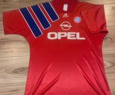 Bayern Munich 1991 home adidas jersey