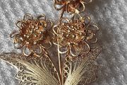 Vintage sterling silver brooch