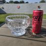 Heavy Crystal Footed Bowl Image 2