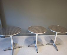 Bistro patio#outdoor#garden tables