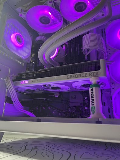 White RTX 5060 Gaming PC | i7-11700F | 32GB RAM | 1TB SSD | Liquid Cooled