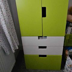 Stuva wardrobe and chest of drawers