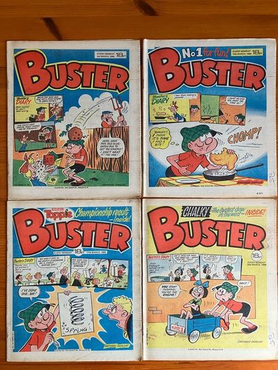 Comics: 'Buster' 1984 (18 magazines)