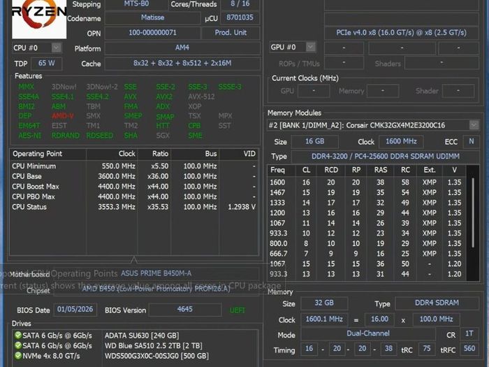 Gaming Pc Ryzen 7 3700x Rtx 4060 Ti 16gb 32gb Ram