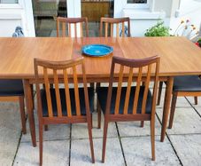 Mid Century Vintage G Plan Dining Table & Chairs