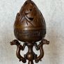 Pair Of Antique Bronze Boshan Incense Burners - Bronze Image 2