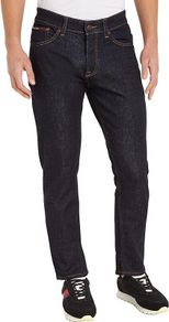 Tommy Hilfiger Men's Jeans Scanton Slim Stretch DM0DM16282, Black, 27W / 34L