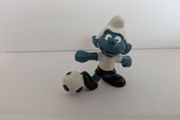 vintage football / soccer smurf 1974