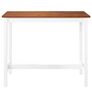 Bar Table Solid Wood 108x60x91 cm Image 3