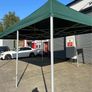 6 x 4 metre Aluminium gazebo 50mm strong legs 3 colours -  Red,Green & Blue With sides & Bag Image 4
