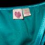 Teal Strappy Lace High Low Dress Image 2