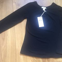 Pumpkin Patch Girls black Top