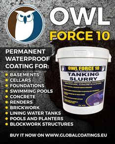 Tanking Slurry Waterproofing Coating