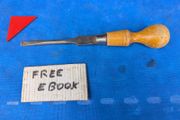 Cabinetmakers Screwdriver