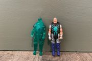 Vintage MASK Wolfbeast Figures - Miles Mayhem &amp; Hologram Variant -Kenner 1987