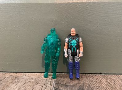 Vintage MASK Wolfbeast Figures - Miles Mayhem & Hologram Variant -Kenner 1987