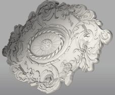 Wall decor ,ceiling rosette (hard Polyurethane)