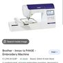 Brother Innov-is F440E embroidery mechine Image 4