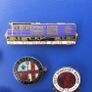 RAILWAY COMPANY & TRAIN (logos & crests) - 8 x quality enamel badges (1960's to early 1990's). Lot D Image 3