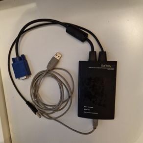 Startech Notecons01 Kvm To Usb Crash Cart
