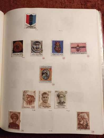 Stamp album 115 New Age
