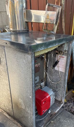 Firebird Oil Boiler with Riello RDB2.2 burner