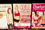 Celebrity Fitness DVDs. X3.