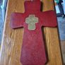 Unique Find Vintage Large Holy Trinity Cross. Religious. Image 7