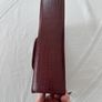 Beautiful Wine Crocodile type leather Handbag Image 5