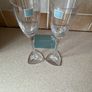 Louise Kennedy Pair Tri Star Champagne Flutes Tipperary Crystal Unused in Original abox Image 7