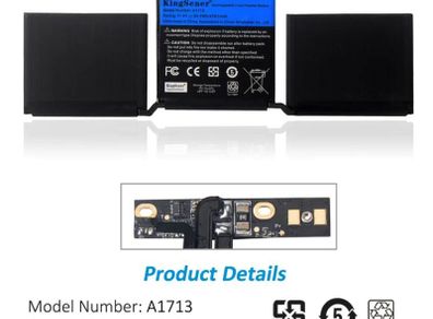 NEW Battery A1713 for Macbook Pro 13 inches A1706