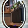 LED Bathroom Mirror Defogger 60x80cm Dual LED Image 4