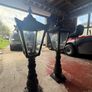 Vintage 1933 Harte Wexford Garden Lamp Posts Image 2