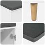 Hall Bench with Cushion & Storage Image 7