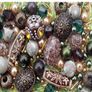 Approx 1000 Jewellery Beads 250g includes 3 x sets of Jade, Orange & Brown Green Jewellery Making Mixed Beads (FREE POSTAGE) Image 3