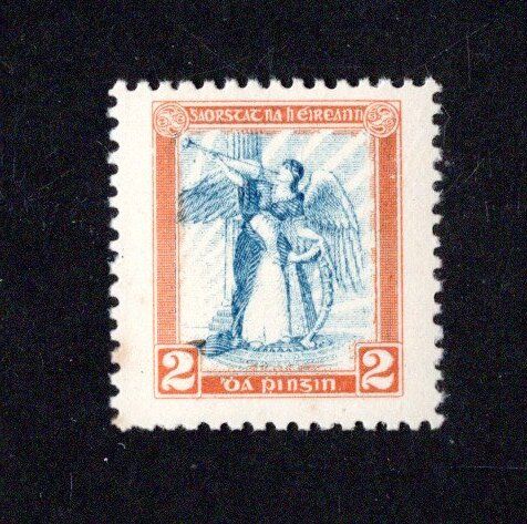 1922 Ireland Dollard 2d Blue & Orange Bicolourd Essay fine mint with light toning