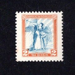 1922 Ireland Dollard 2d Blue & Orange Bicolourd Essay fine mint with light toning